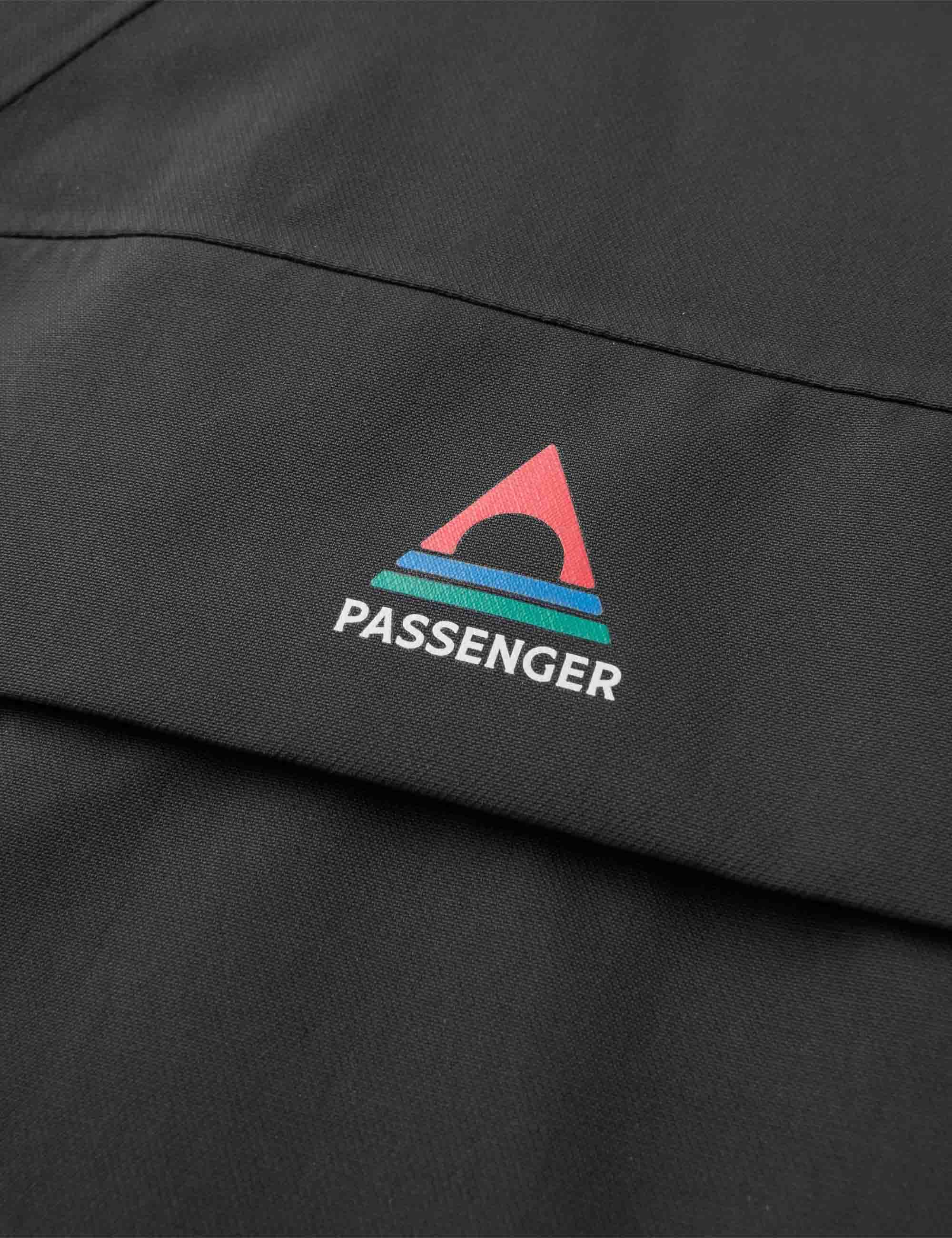 Passenger Overland Waterproof Jacket - Black
