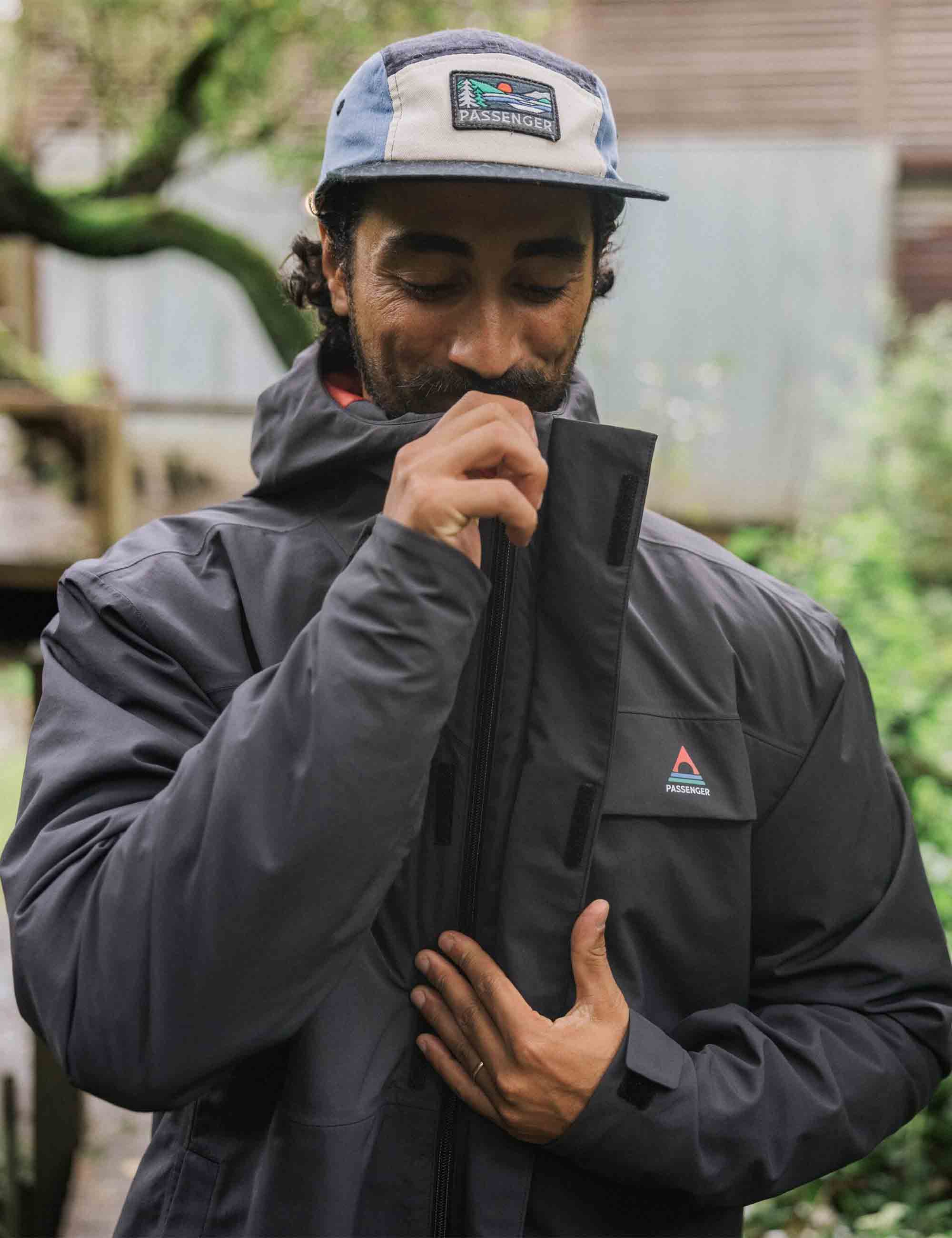Passenger Overland Waterproof Jacket - Black
