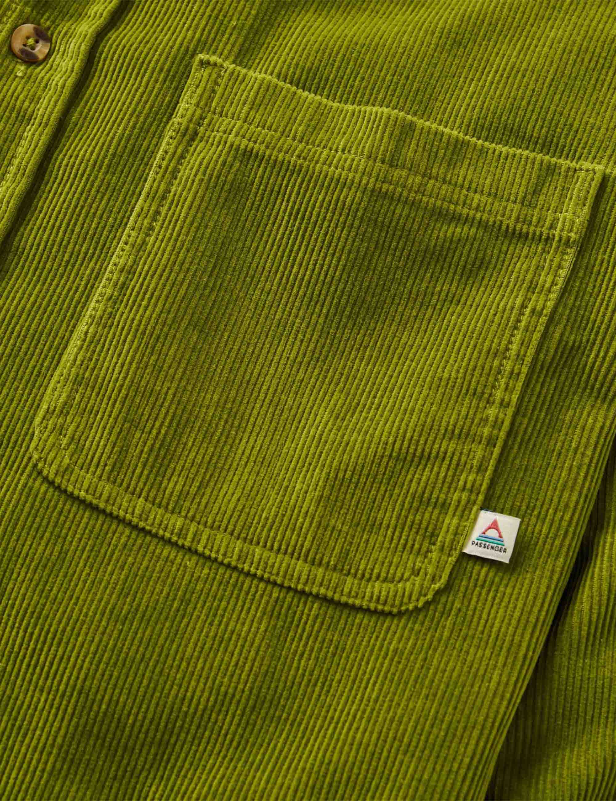 Passenger Backcountry Cord Shirt - Tea Green
