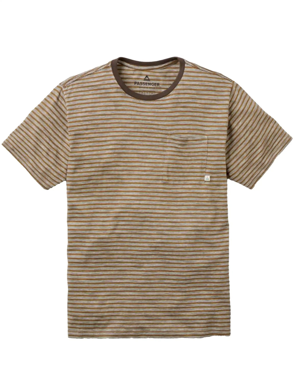 Sunscape Stripe Pocket T-Shirt - Birch