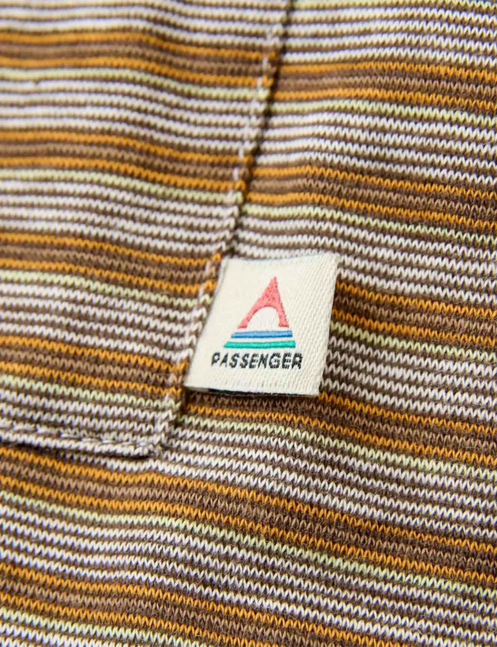Sunscape Stripe Pocket T-Shirt - Birch