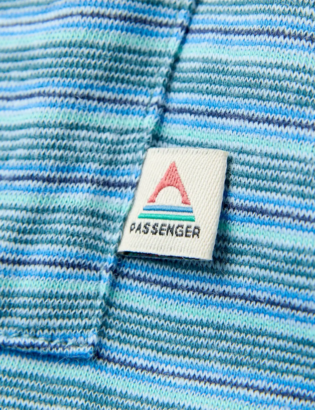 Sunscape Stripe Pocket T-Shirt - Mediterranean