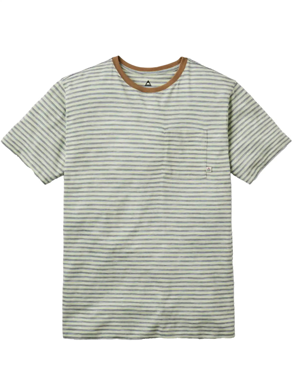 Sunscape Stripe Pocket T-Shirt - Seafoam