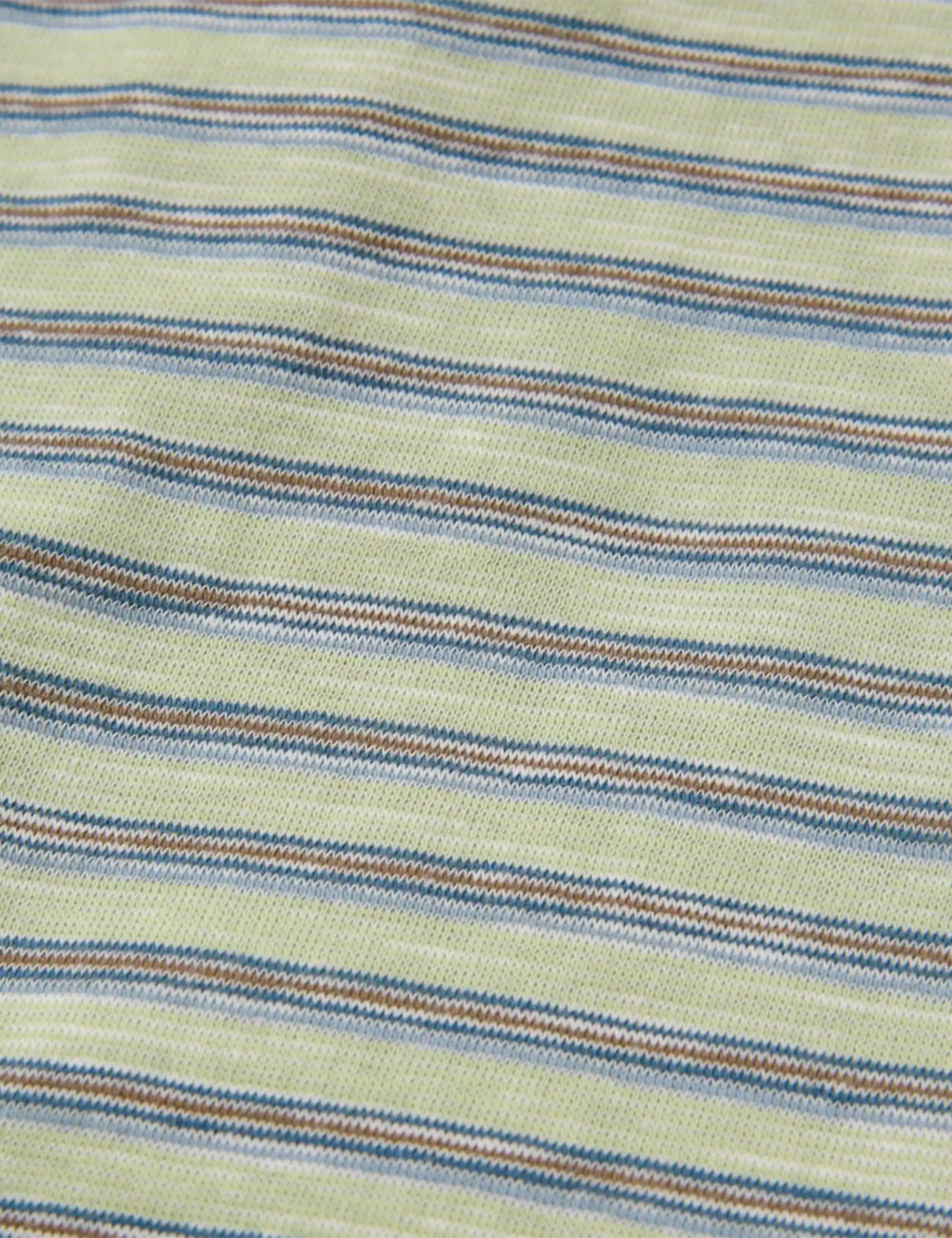 Passenger Sunscape Stripe Pocket T-Shirt - Seafoam