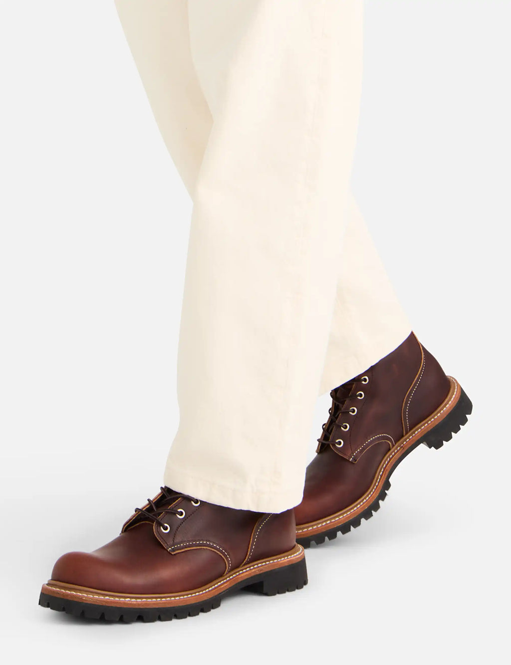4585 Heritage 8" Logger Boot - Briar Oil Slick Leather