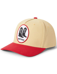 Two Boots MP Snapback Cap - Celestial Yellow/Red