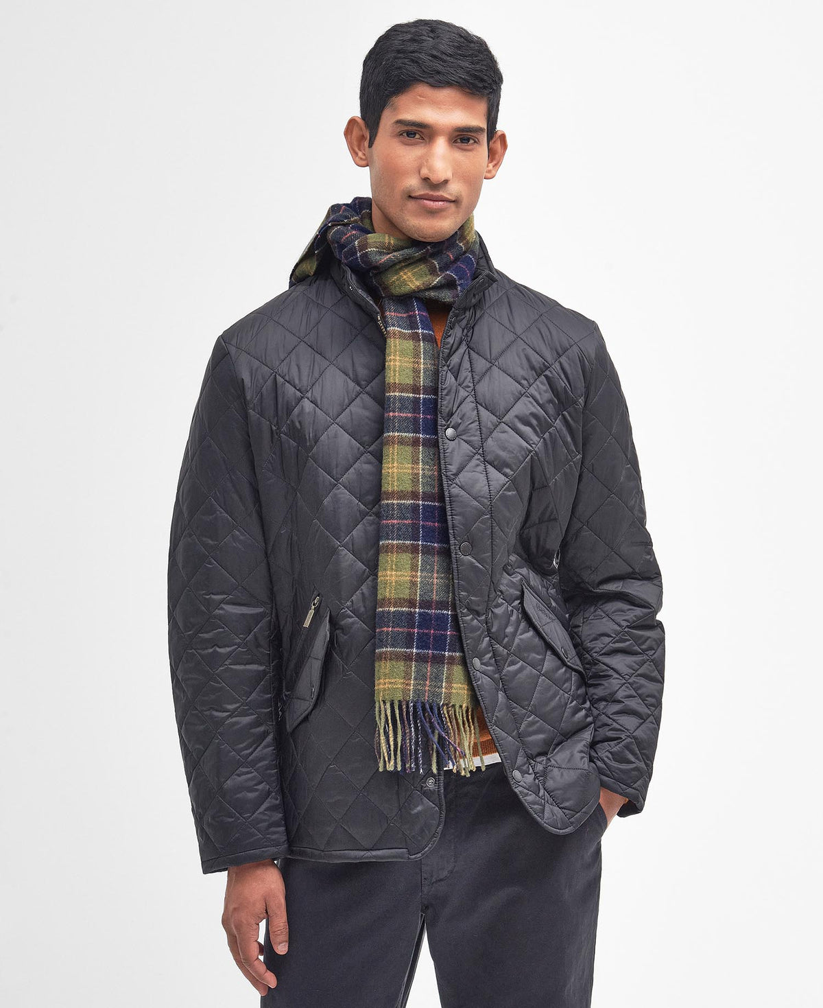 Barbour Tartan Lambswool Scarf - Classic Tartan