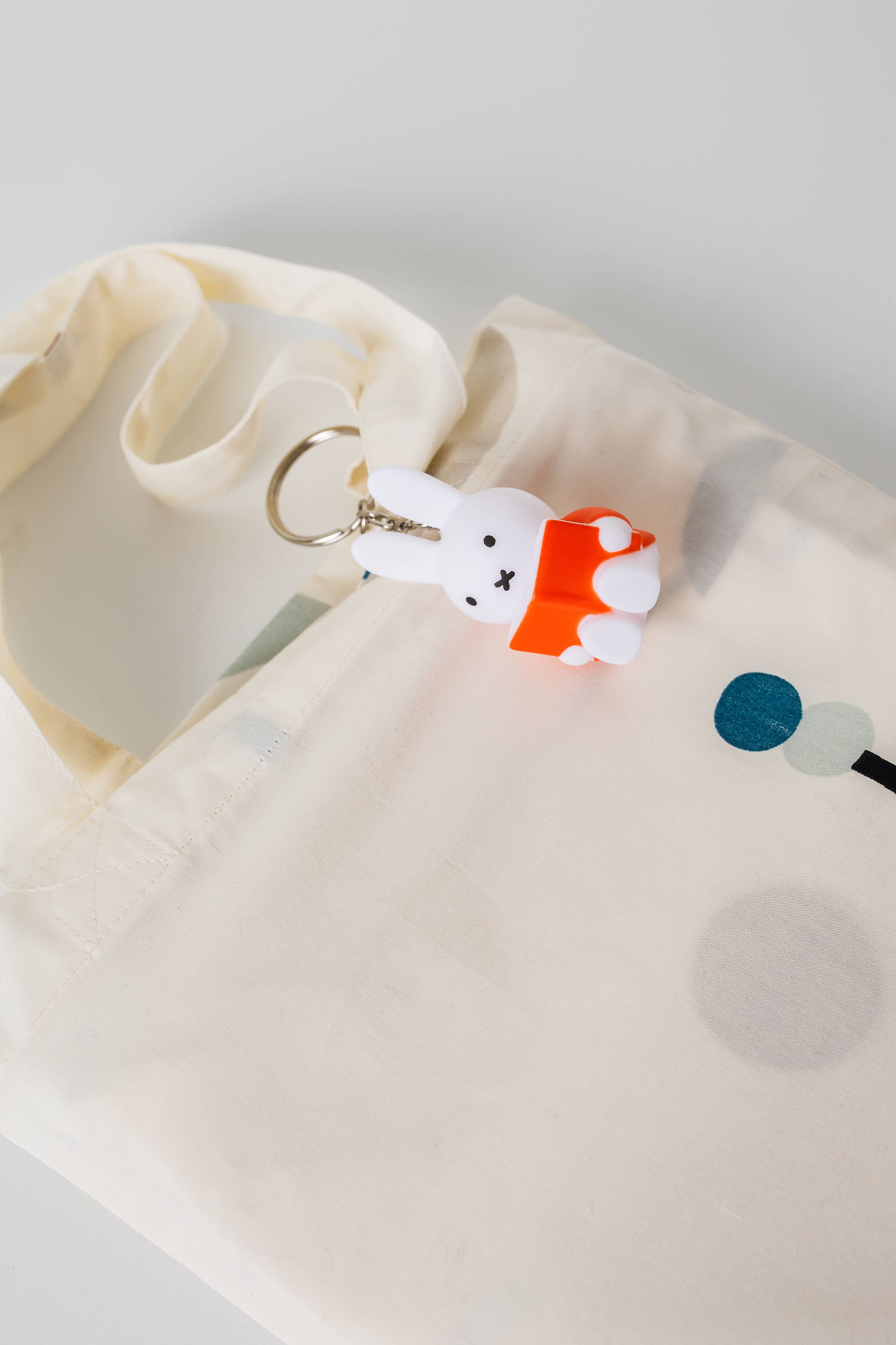 AP Junior Miffy with Book Keyring - Red - 6cm