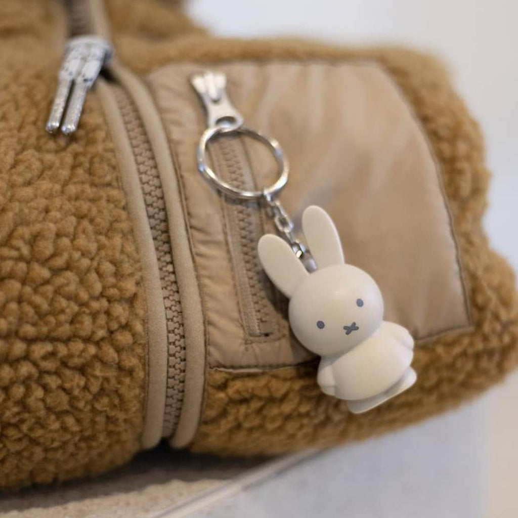 Junior Miffy Keyring (6cm) -  Sand Beige