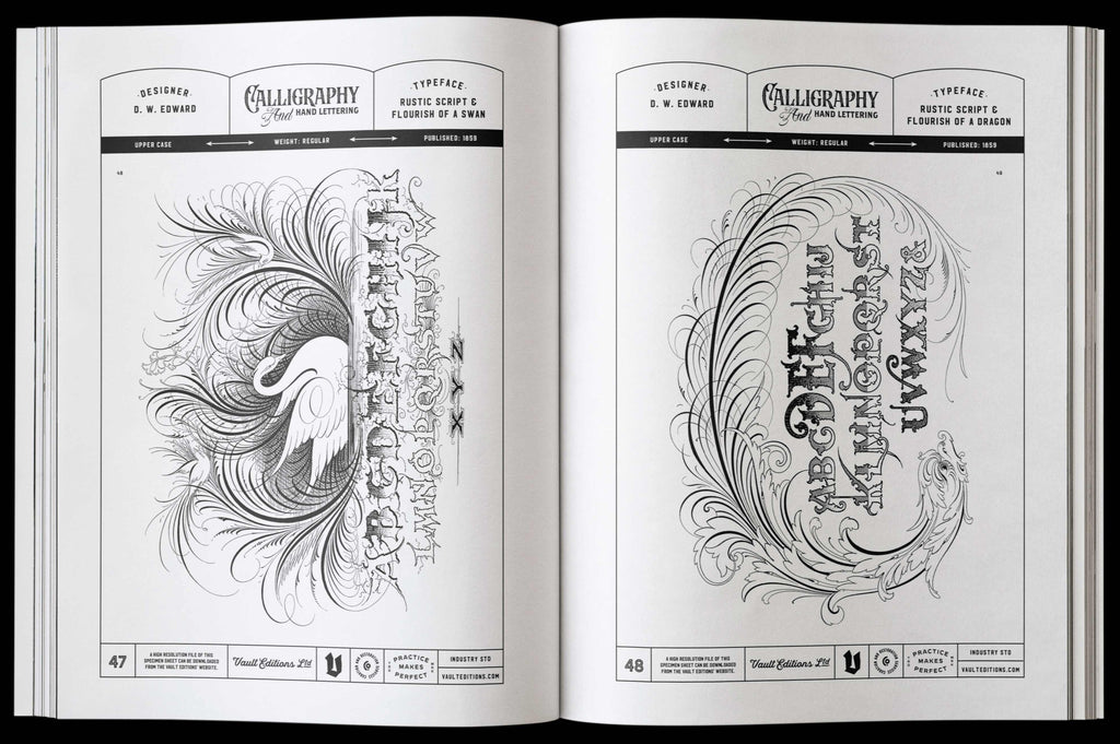 The Essential Calligraphy & Lettering Reference Book by James Kale