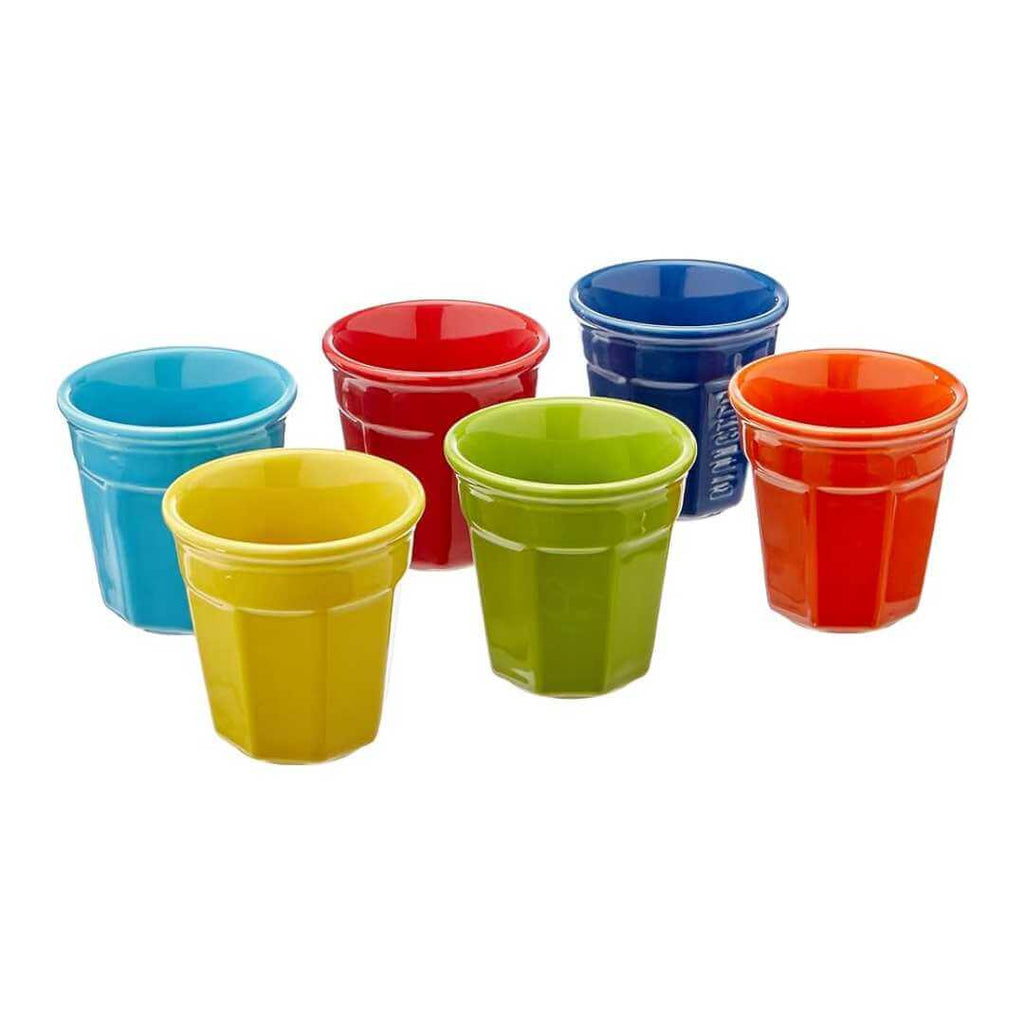 Colour Espresso Cups (6pk) - Multicolour