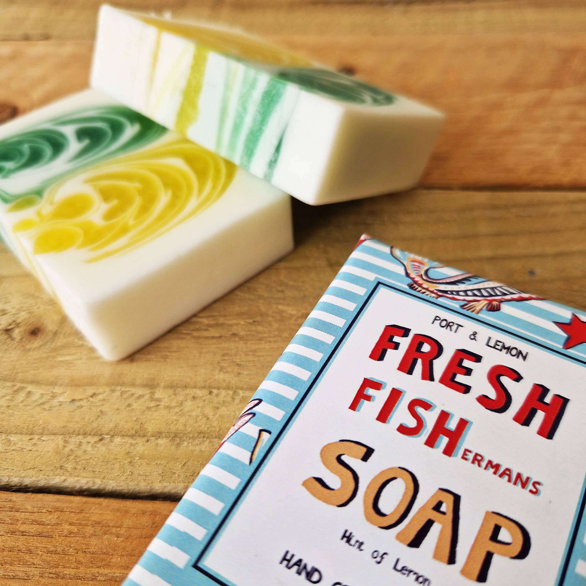 Hand Crafted Soap - Fresh Fisherman Lemon Soap