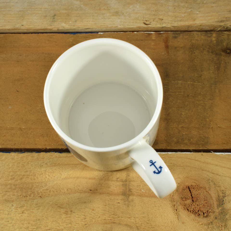 Ship's Cat Hand Decorated Bone China Mug