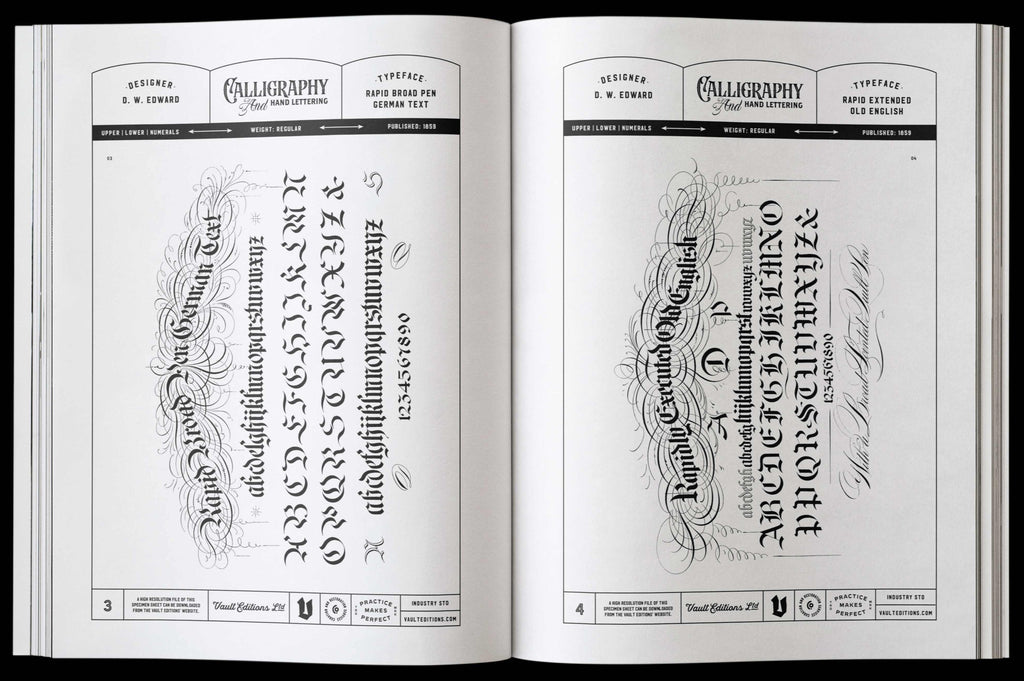 The Essential Calligraphy & Lettering Reference Book by James Kale