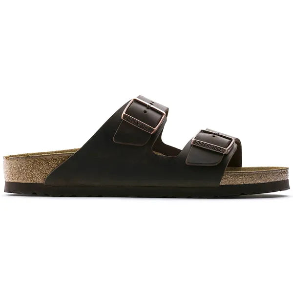 Birkenstock Arizona Leather Sandals - Oiled Habana (Regular Fit)