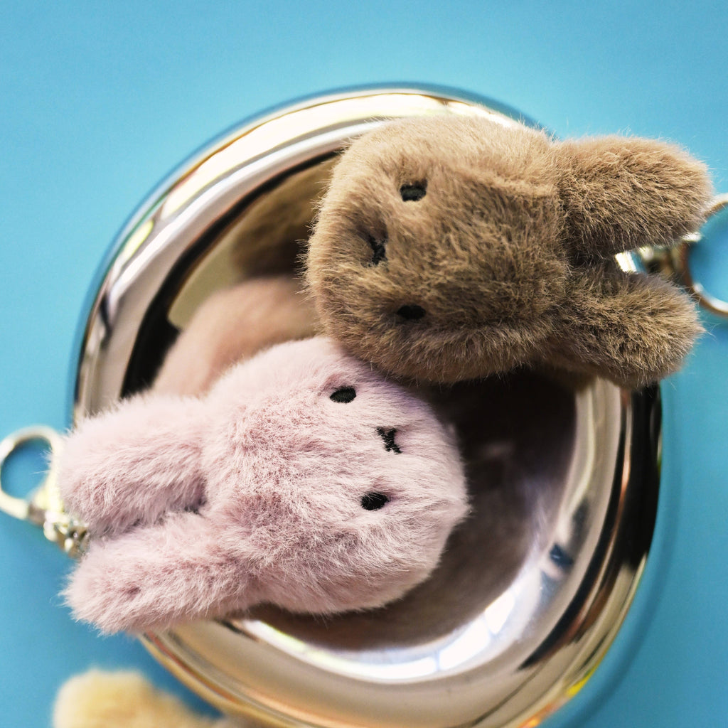 Miffy Fuzzy ECO Keyring Lilac 8cm