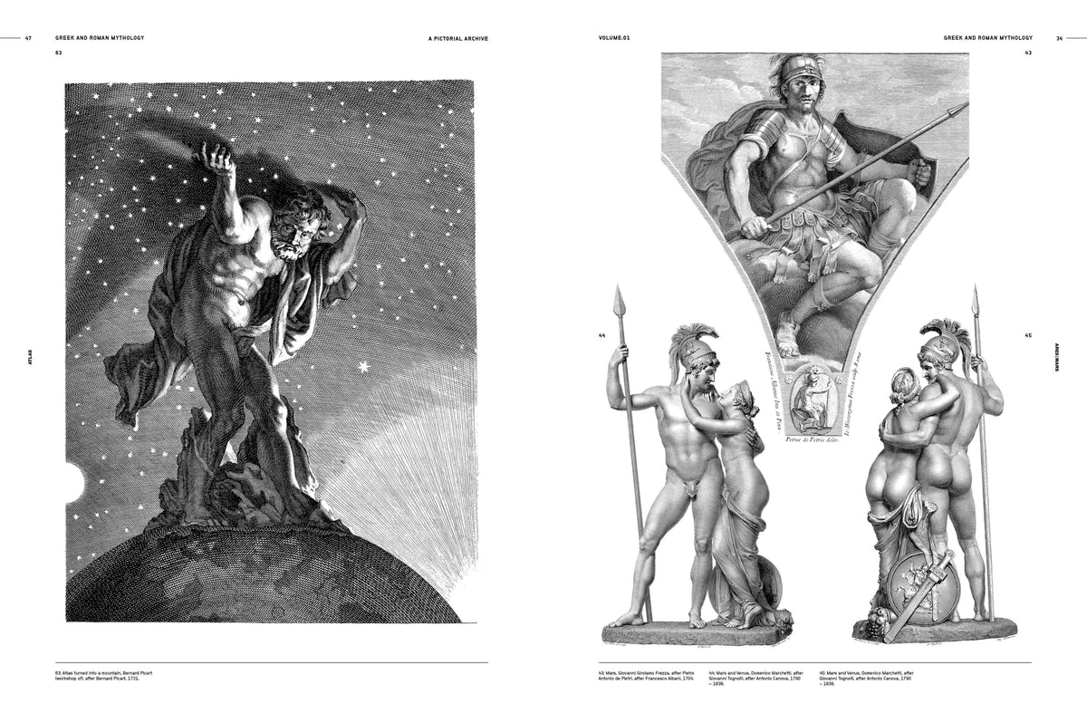 Vault Editions UK Greek and Roman Mythology, an Image Archive