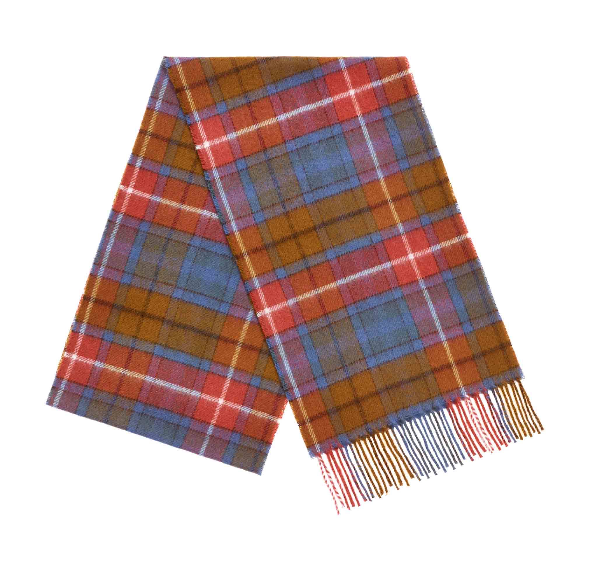 Bronte by Moon Antique Buchanan Merino Wool Tartan Scarf