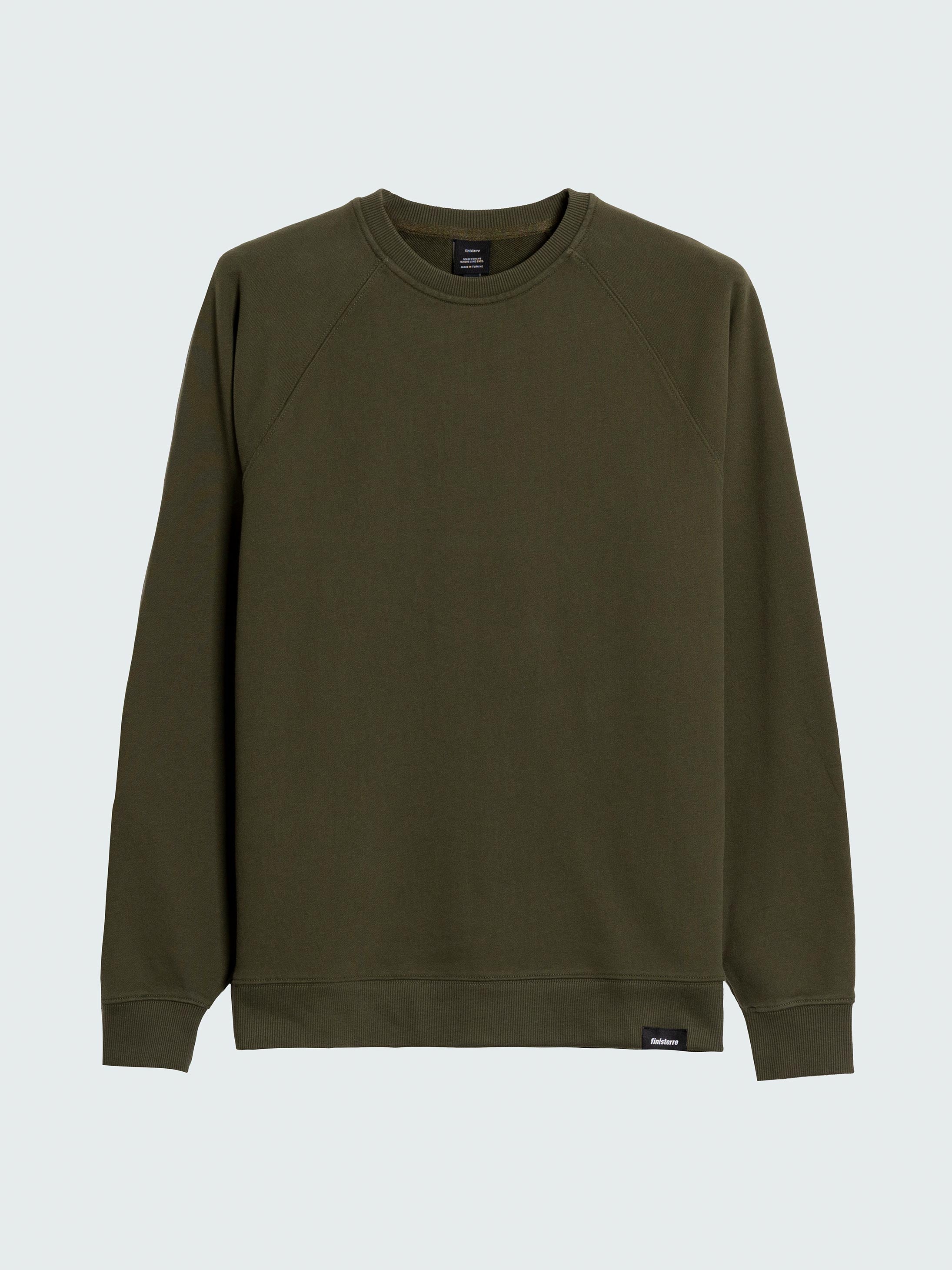 Finisterre Coho Sweatshirt - Timber Green