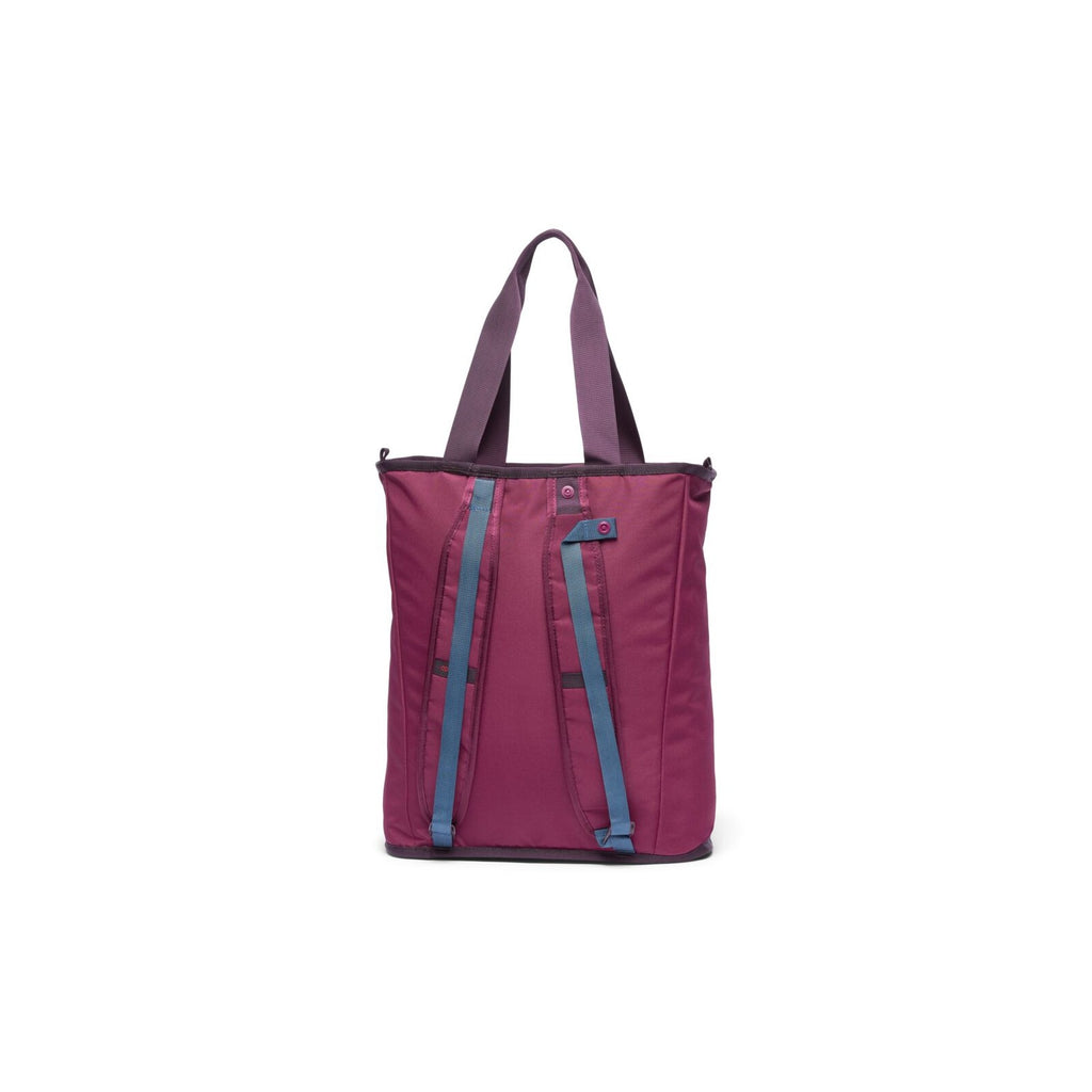 Cotopaxi Todo 22L Convertible Tote in Jam, three-quarter view showing profile and handles