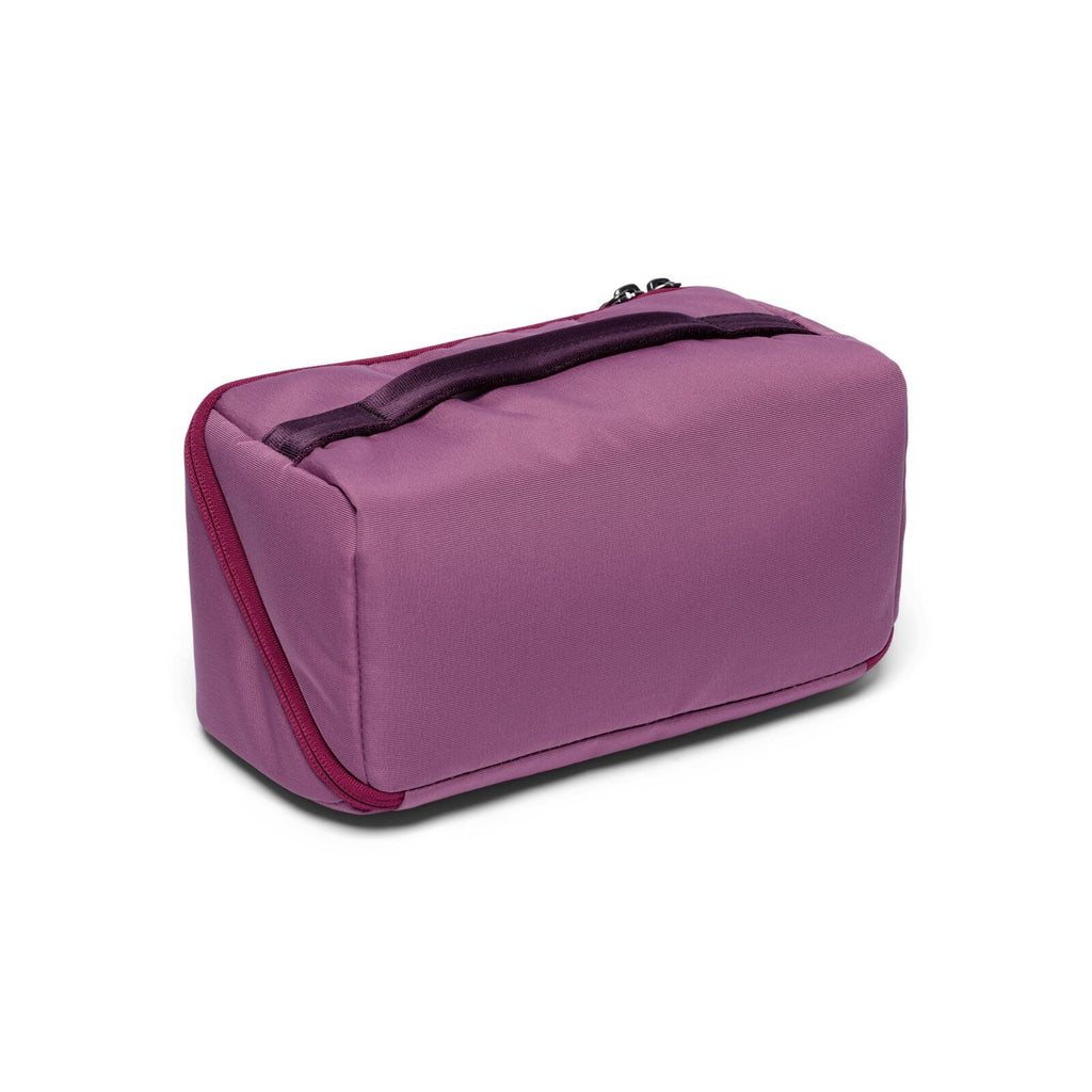 Cotopaxi Viaje Toiletry Kit in Fig, side profile closed