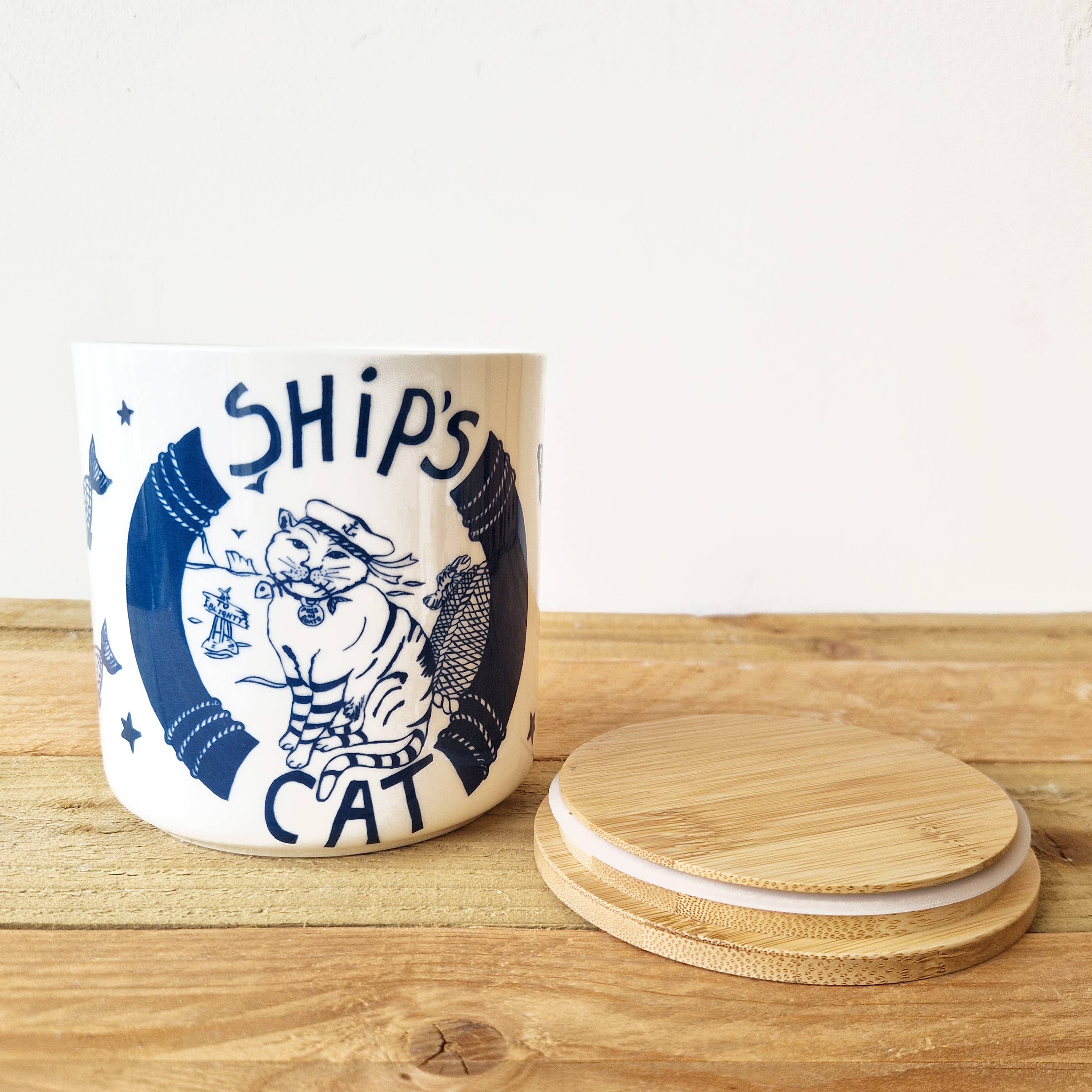Cat Treat Jar