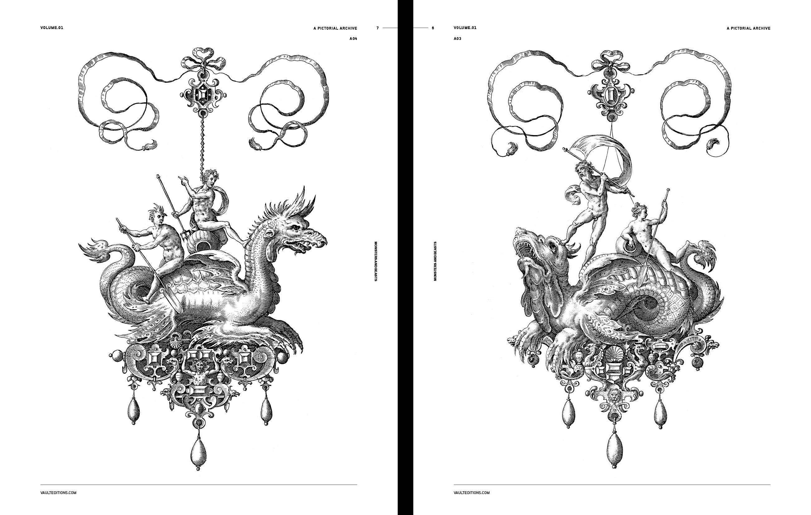 Vault Editions Monsters and Beasts Book by James Kale