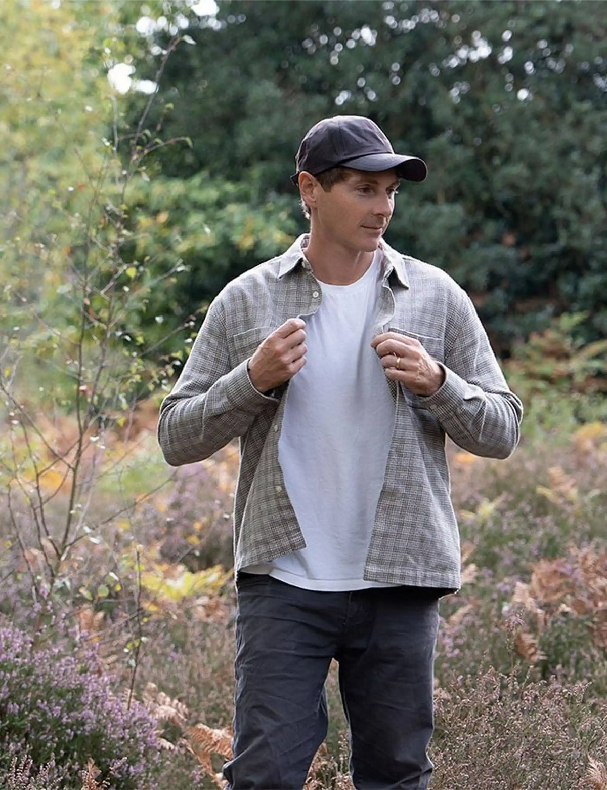 Heather Hats & Accessories Darley Wax Baseball Cap - Black