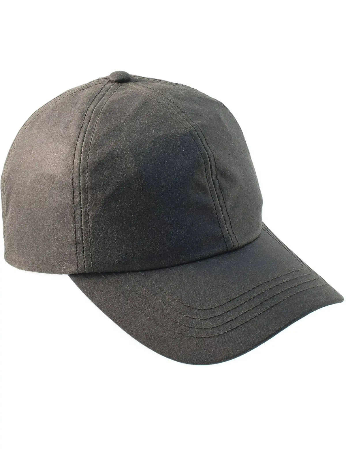 Heather Hats & Accessories Darley Wax Baseball Cap - Olive