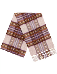 Dress Heather Stewart Merino Wool Tartan Scarf