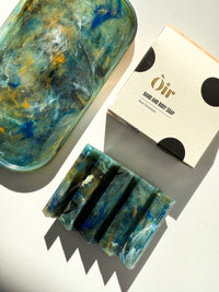 Recycled Plastic Tray - Marble