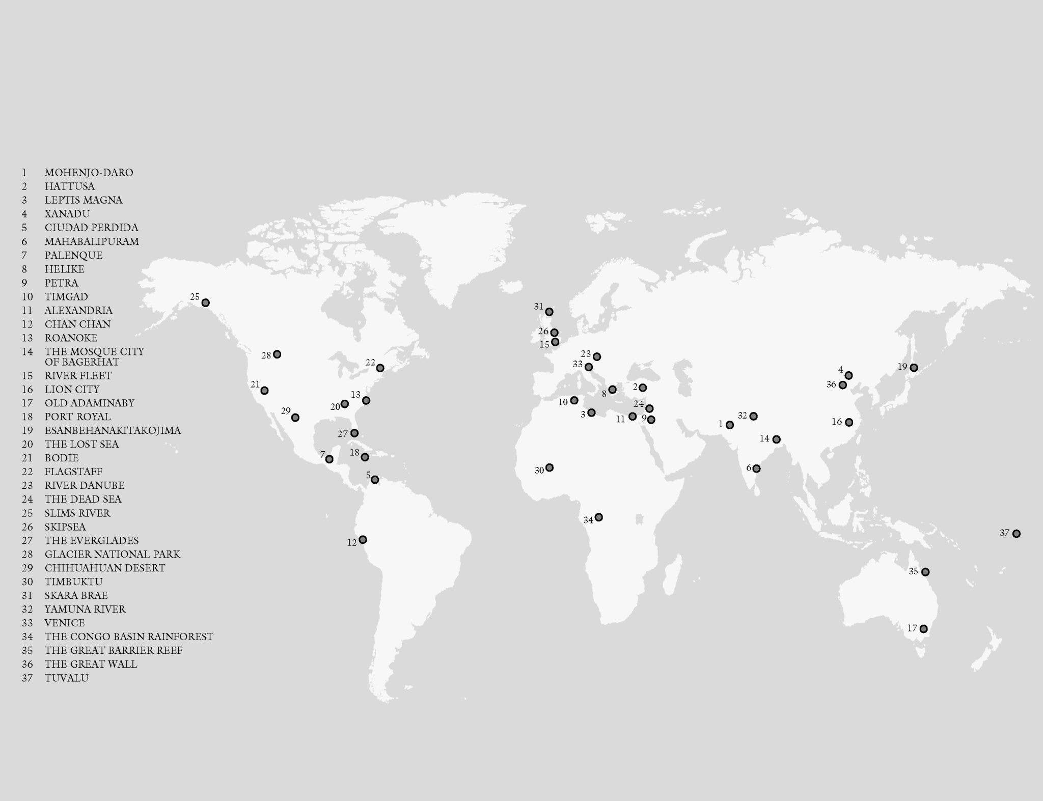 Atlas of Vanishing Places Book by Travis Elborough