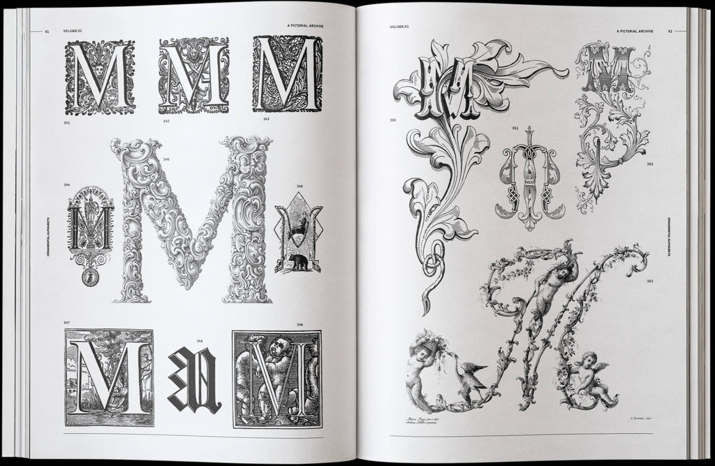 Ornamental Lettering: Initials & Decorative Alphabets Book by James Kale