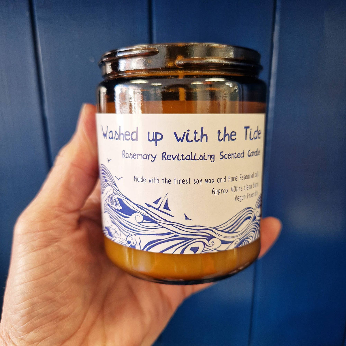 Port and Lemon Washed up with the Tide Aromatherapy Candle