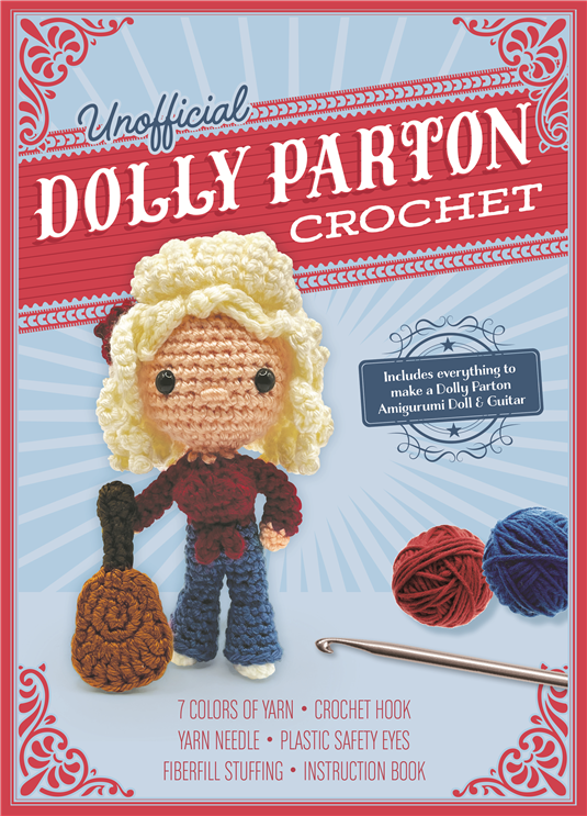 The Quarto Group Unofficial Dolly Parton Book & Crochet Kit