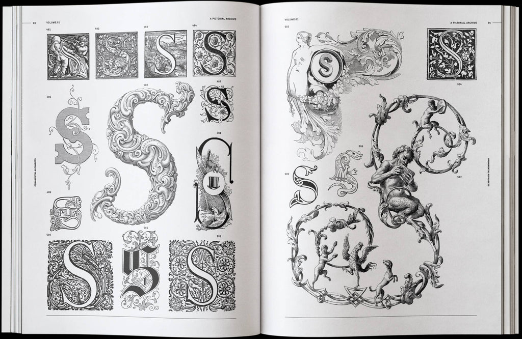 Ornamental Lettering: Initials & Decorative Alphabets Book by James Kale