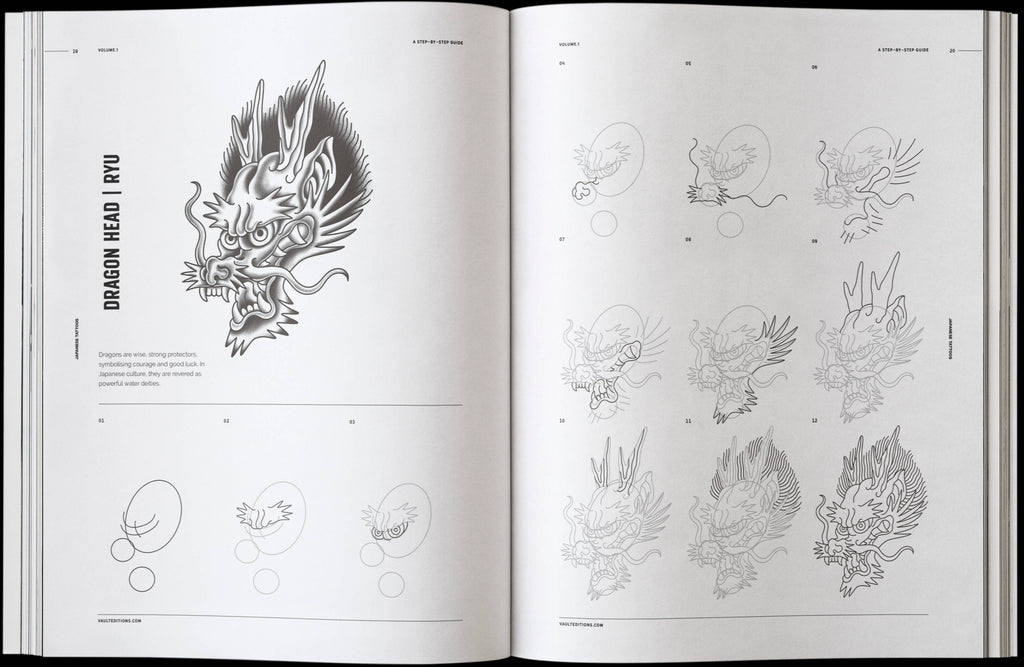 How to Draw Japanese Tattoos Book by James Kale