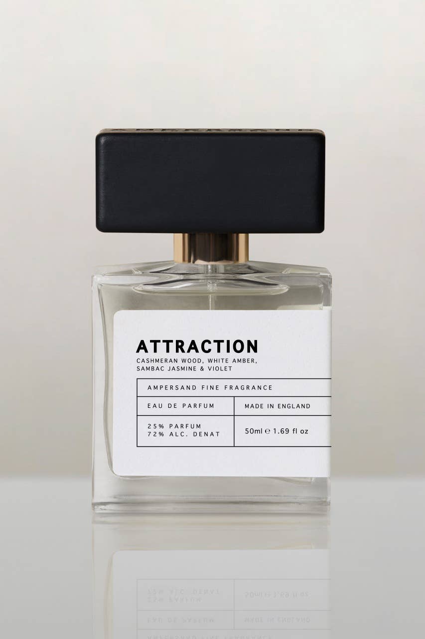 Ampersand Fragrances Attraction Unisex Fragrance. EDP. Parfum 50ml