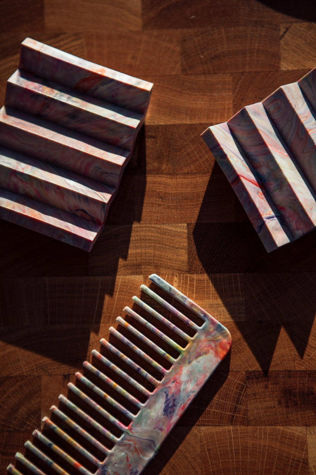 Recylced Plastic Zig Zag Soap Dish - Lori-El
