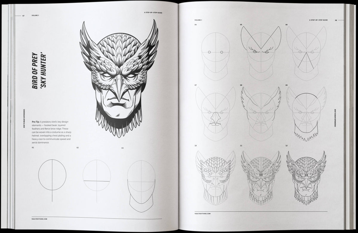 Vault Editions UK How to Draw Superheroes and Comic Characters