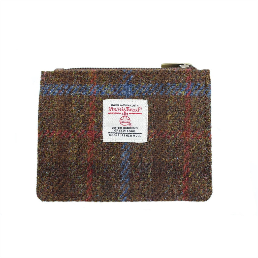 Rory Harris Tweed Coin Card Wallet ZB086: Green Brown Hb / ONE SIZE