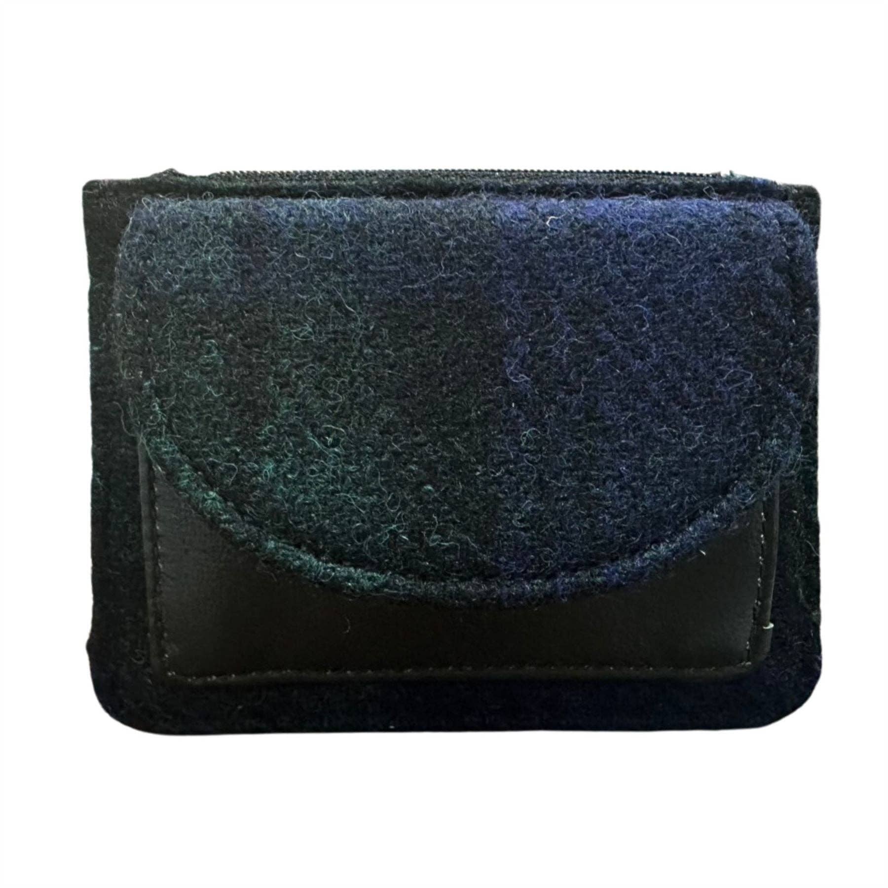 Heather Hats & Accessories Rory Harris Tweed Coin Card Wallet ZB086: Blackwatch / ONE SIZE