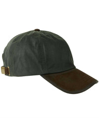 Hamilton Wax Baseball Cap - Olive