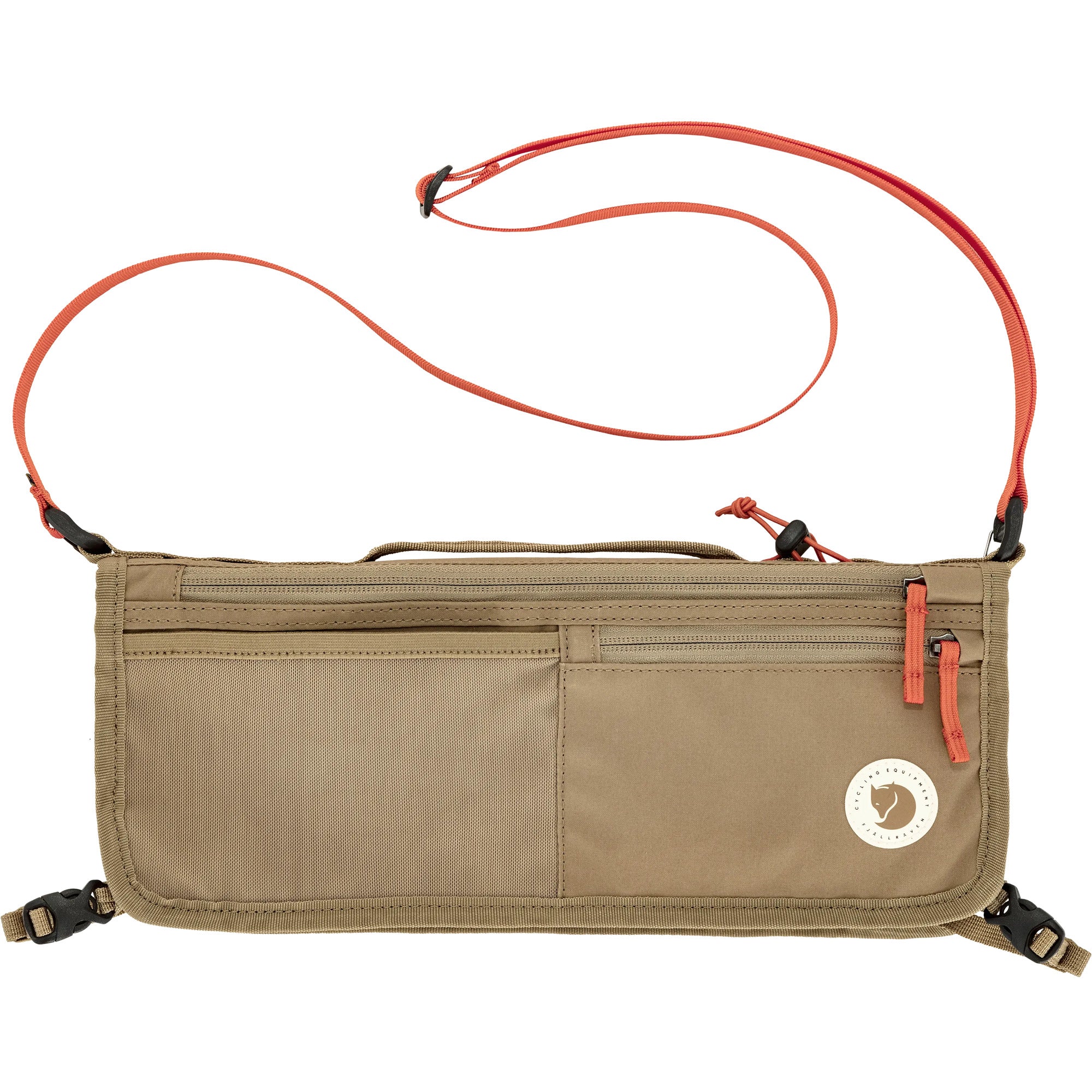 Fjallraven Hoja Bike Frame Fold Bag - Clay
