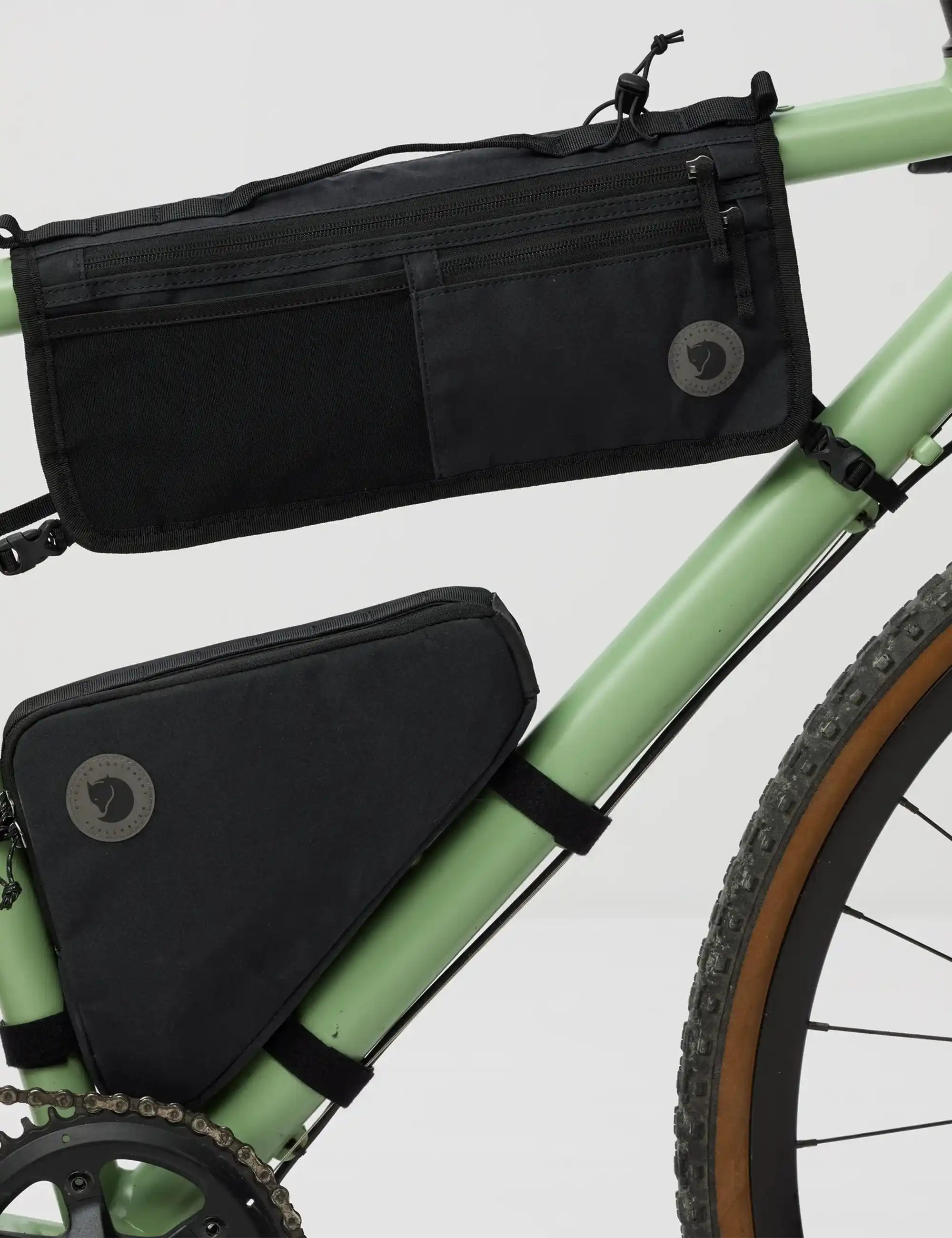 Fjallraven Hoja Bike Frame Fold Bag - Black