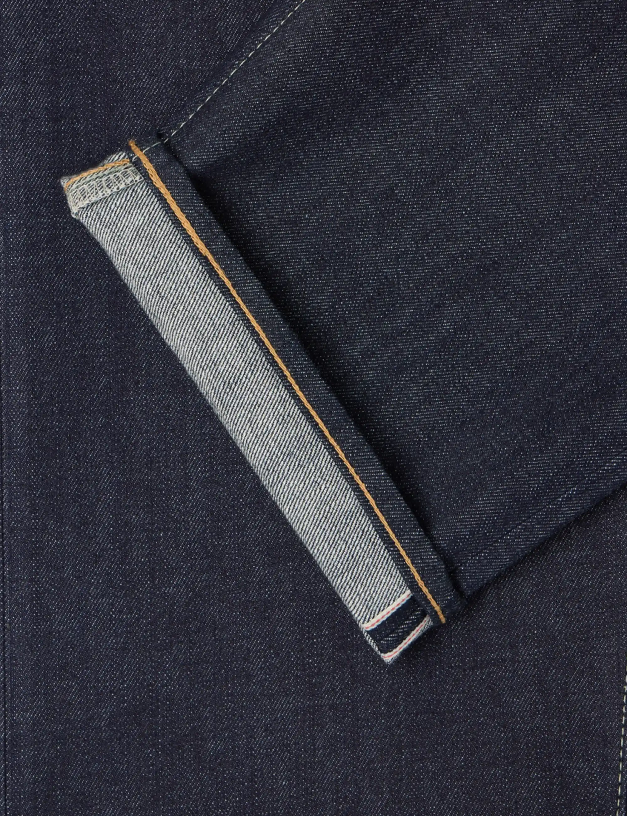 Edwin Jeans Loose Red Selvedge Jeans - Blue, Unwashed