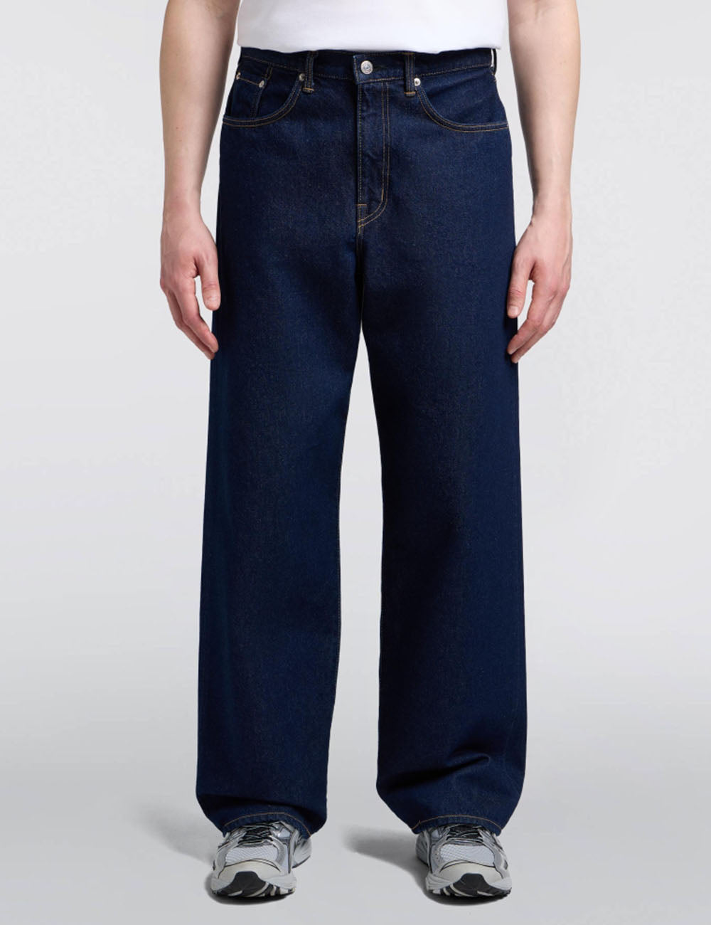 Wide Pants - Blue, Rinsed