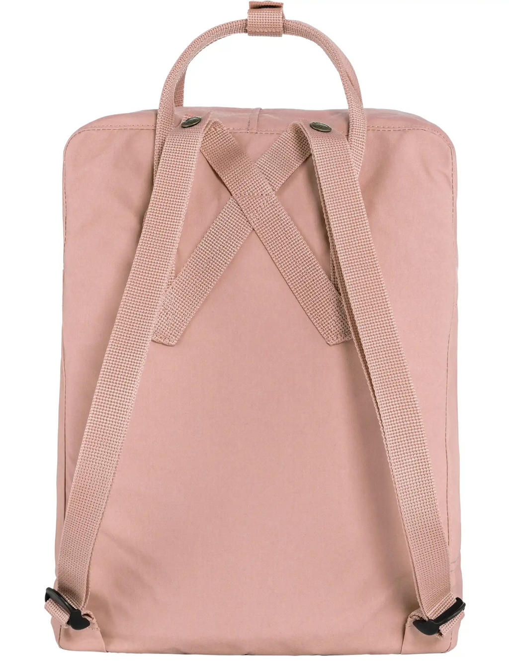 Chalk rose backpack with padded shoulder straps and adjustable back panel