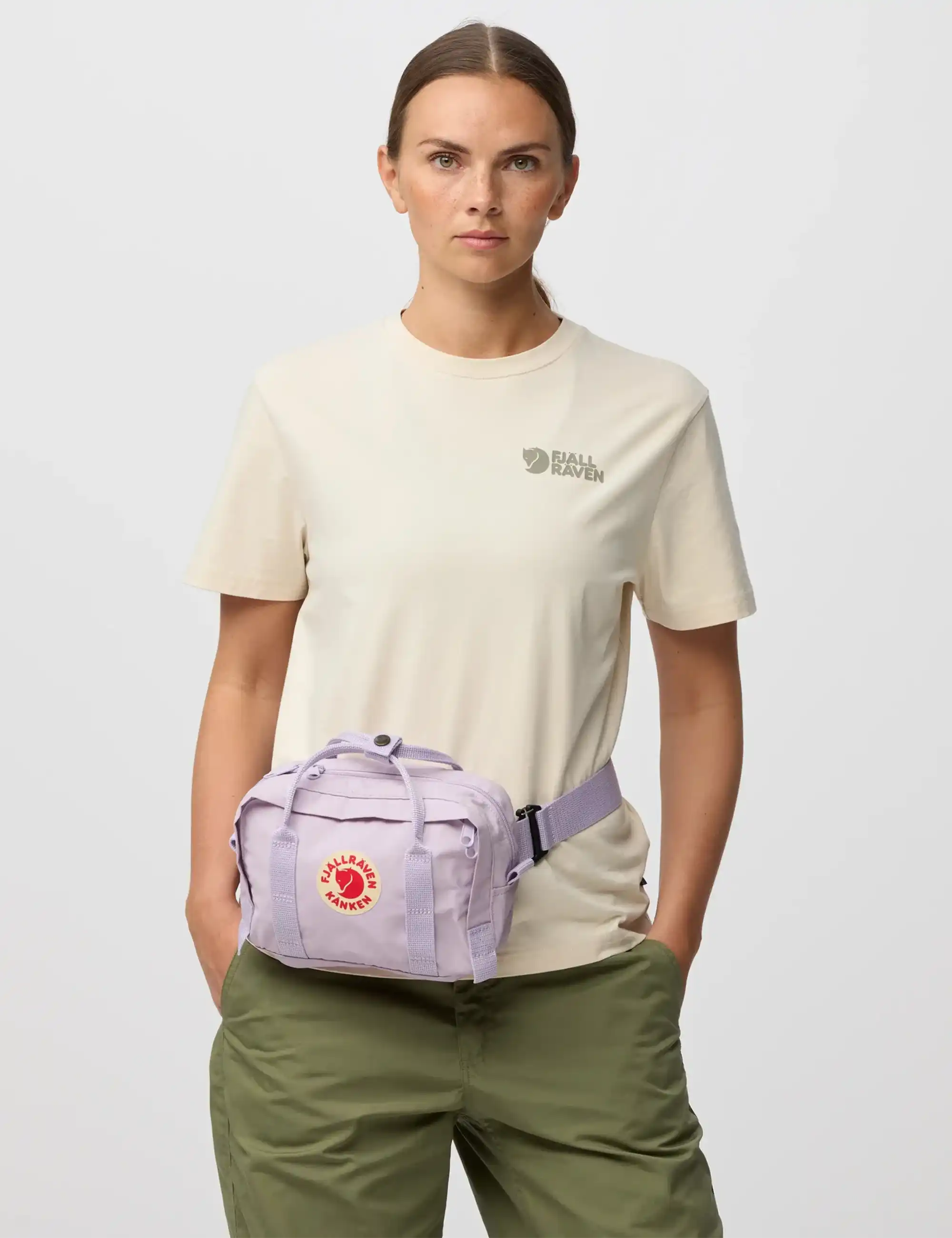 Fjallraven Kanken Crossbody Bag 4L - Pastel Lavender