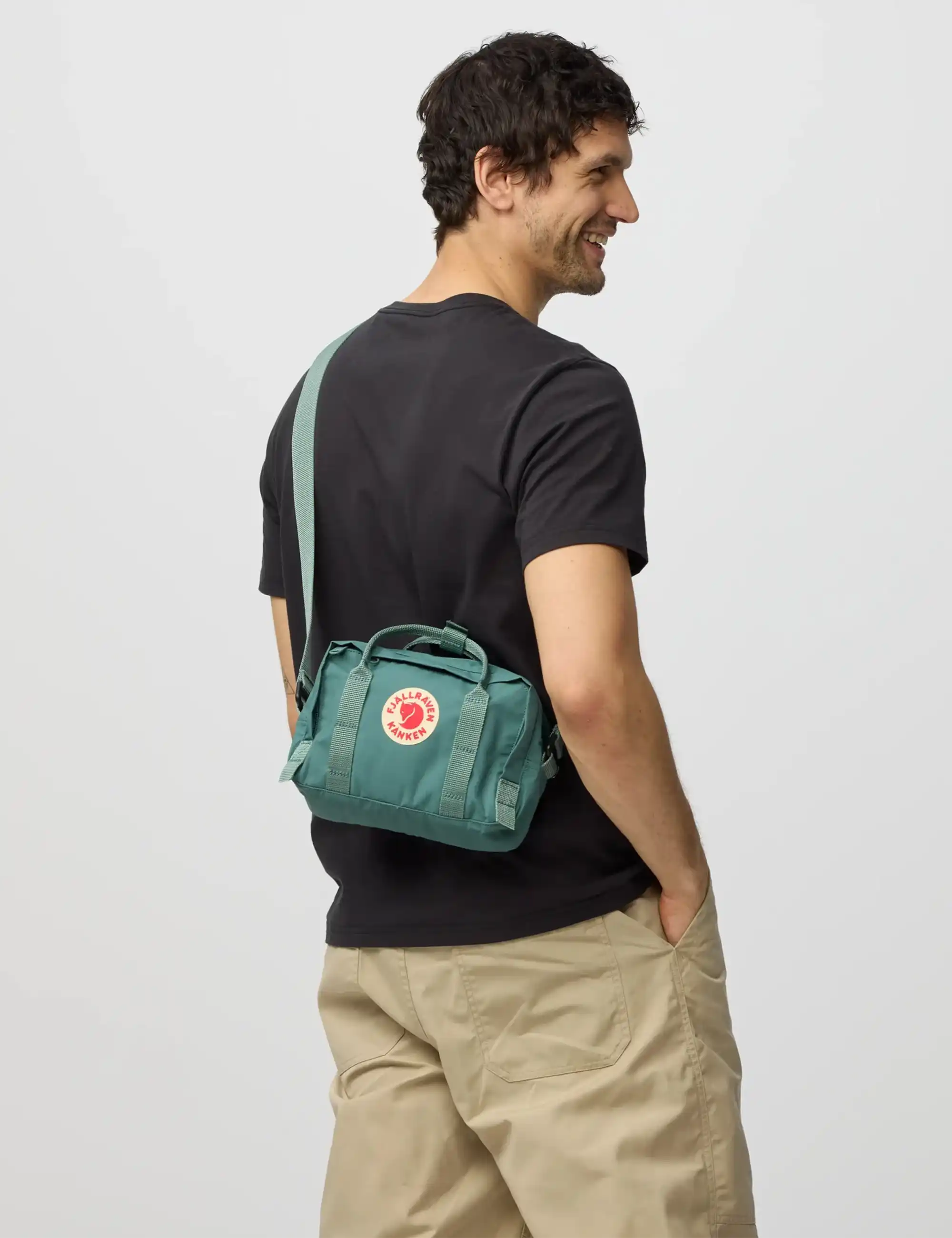 Fjallraven Kanken Crossbody Bag 4L - Frost Green